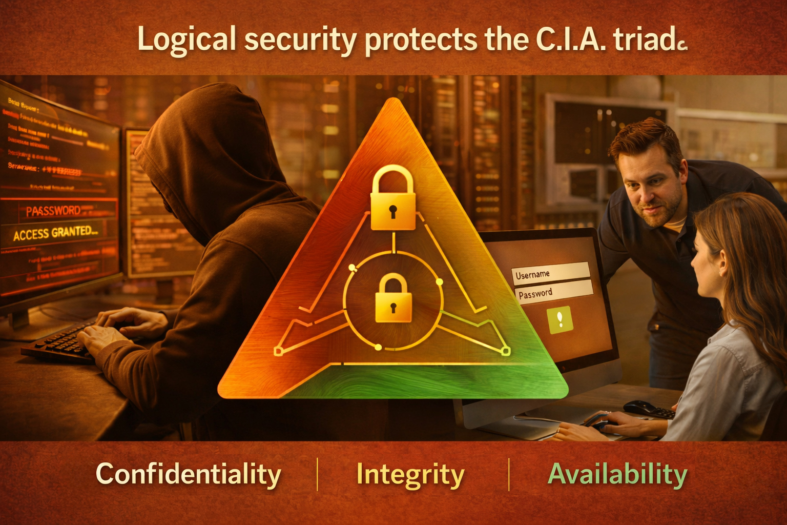 Logical security controls diagram