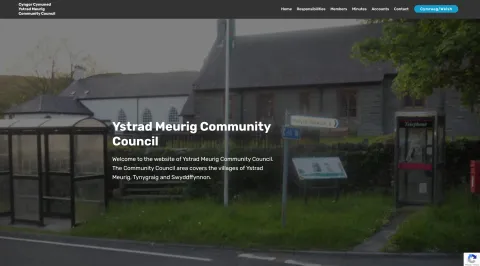 Ystrad Meurig - Community website